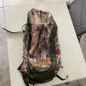 Gently used internal frame hunting pack.